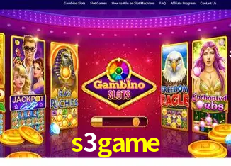 s3game cadastro